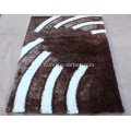 Polyester Thick &amp; Thin Silk dicampur dengan Design Shaggy